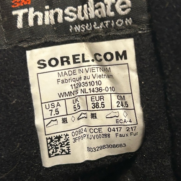 Sorel Boots Ladies 7.5 - Picture 5 of 5